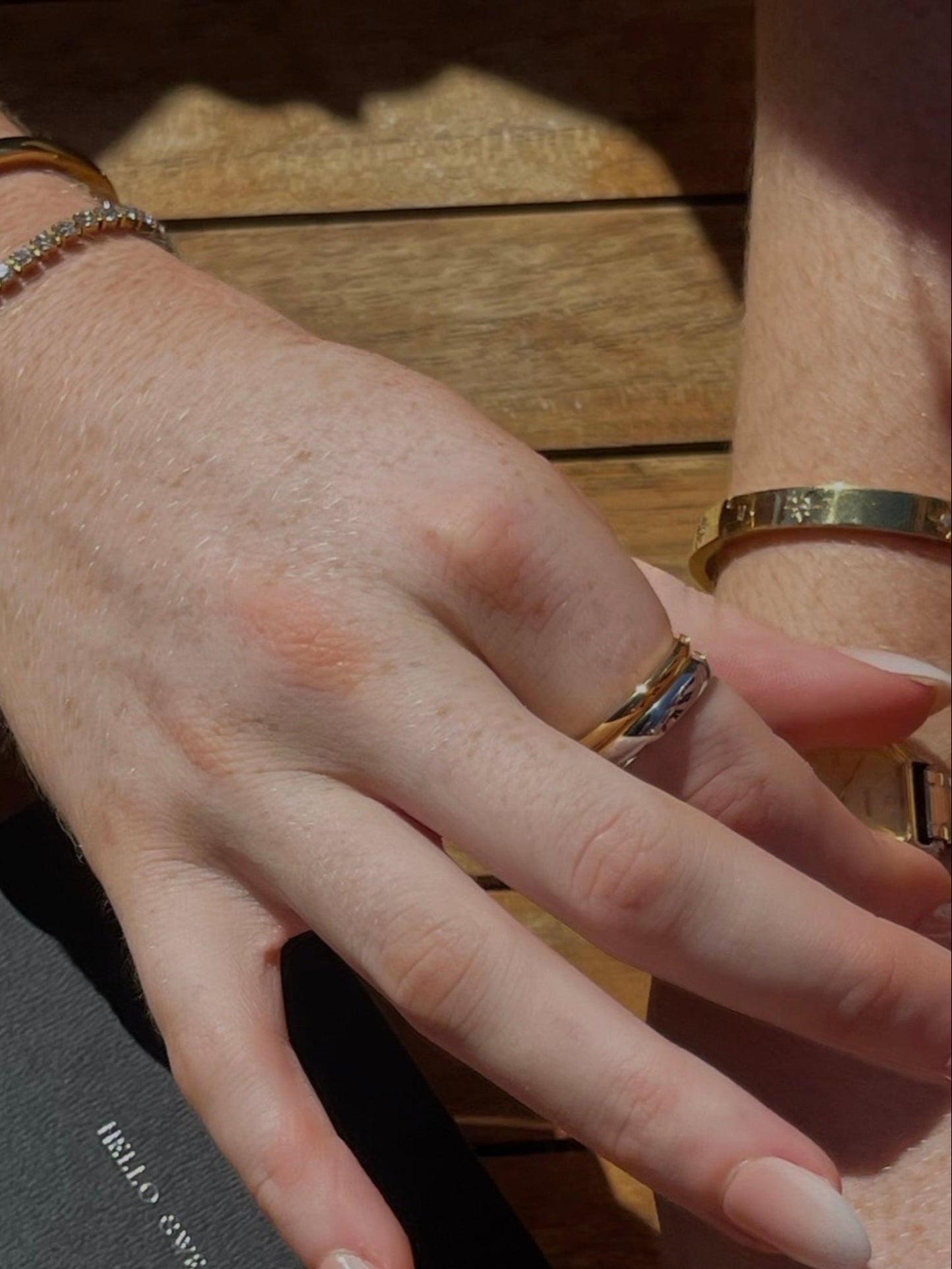 Delilah Two Tone Ring