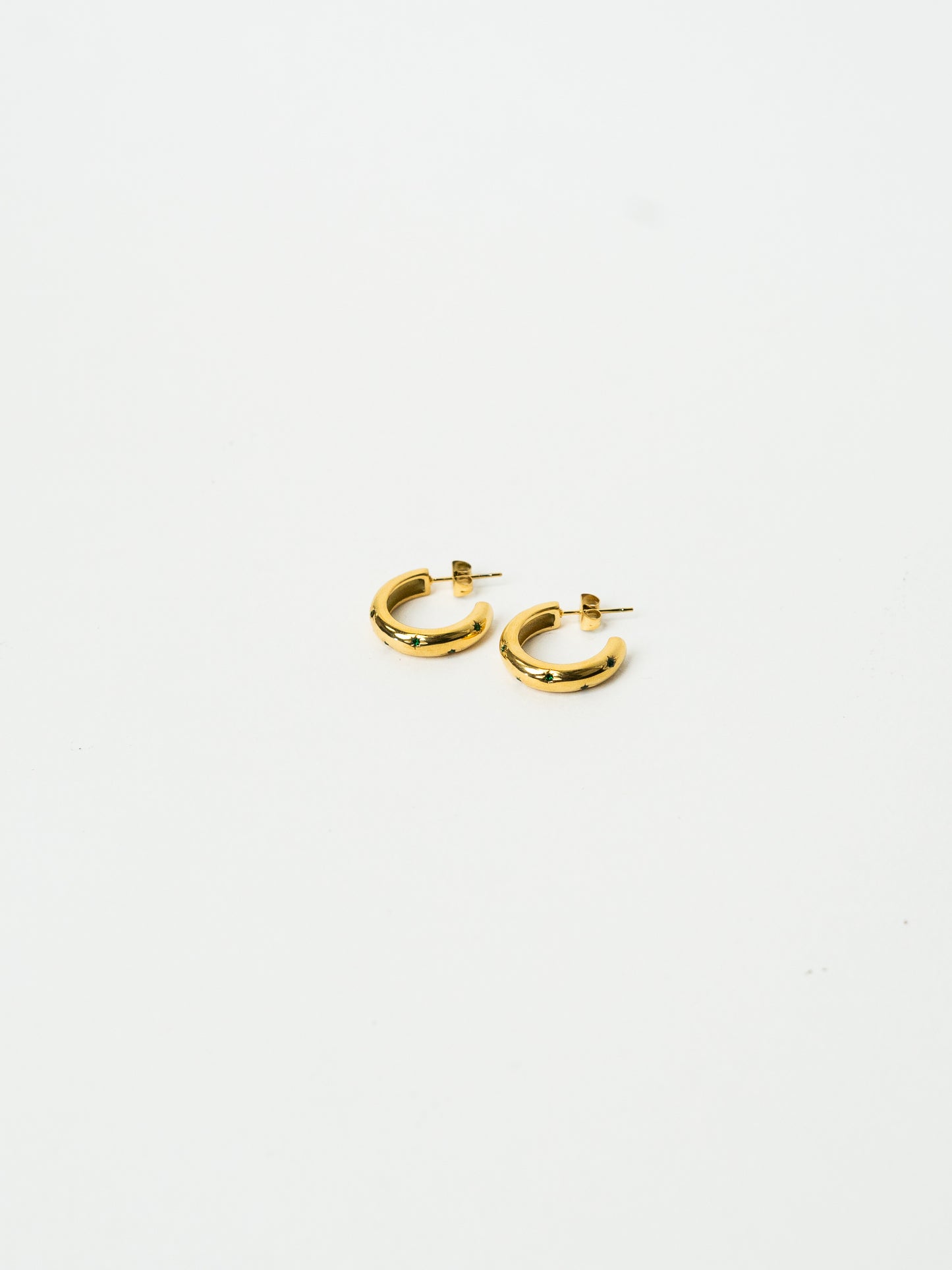 Zirca Hoop | Gold