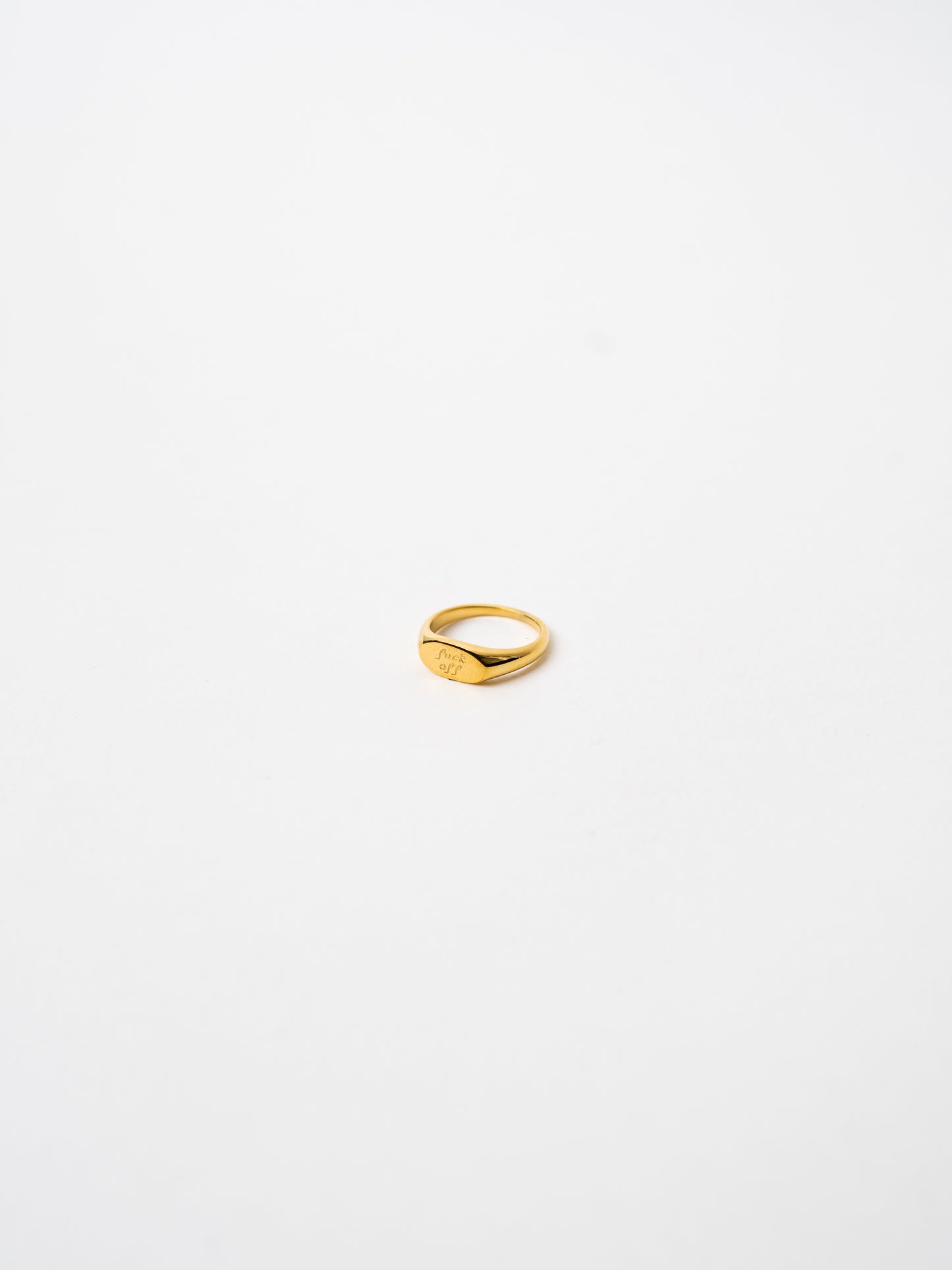 F-OFF Pinky Ring | Gold