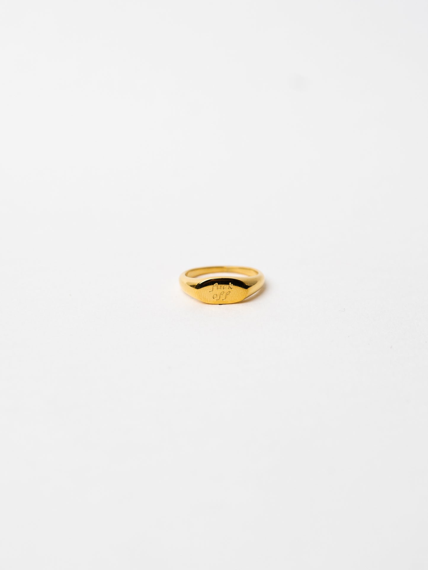 F-OFF Pinky Ring | Gold