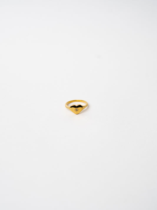 Sweetheart Ring | Gold