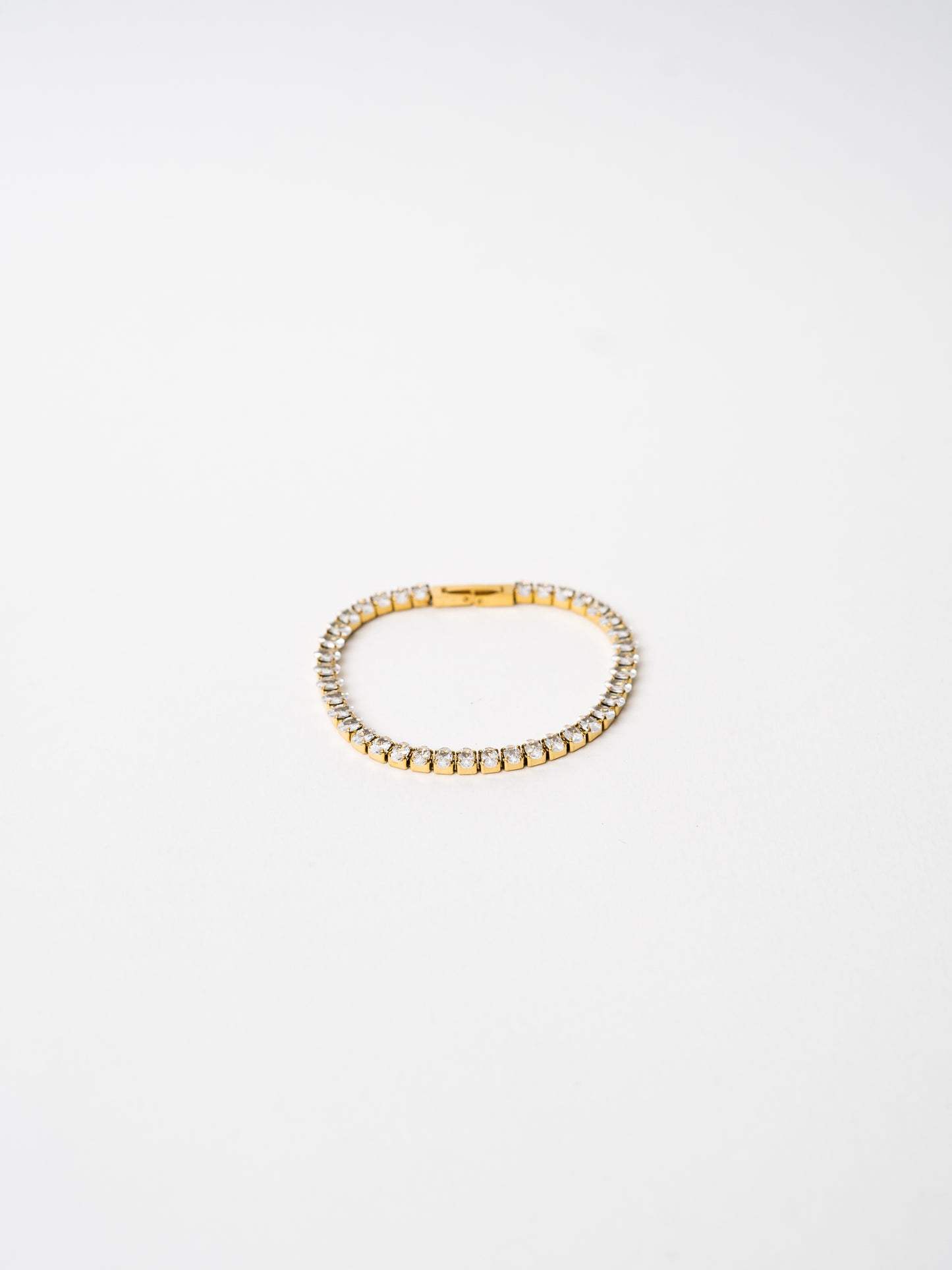 Tennis Bracelet | Gold