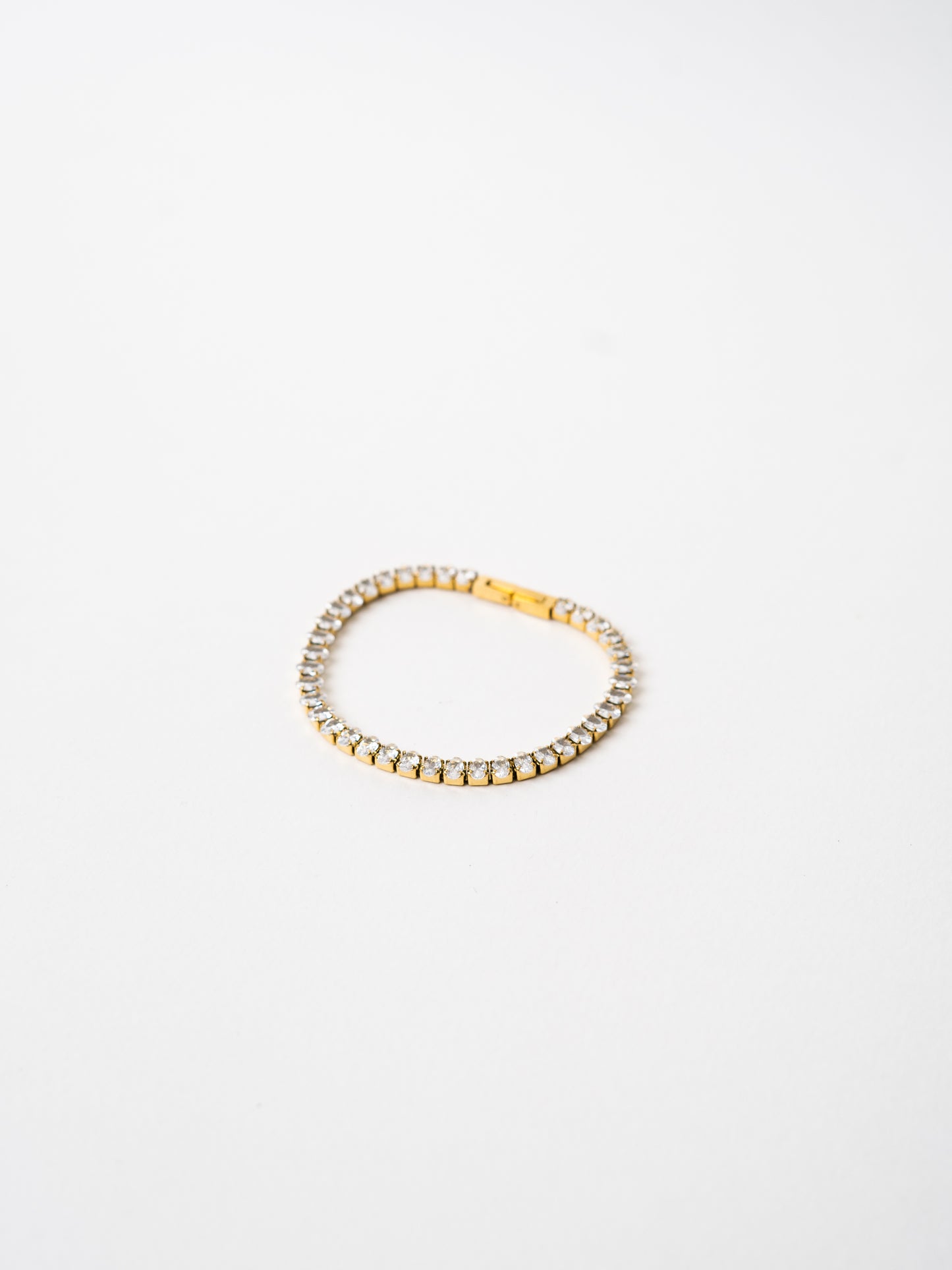 Tennis Bracelet | Gold