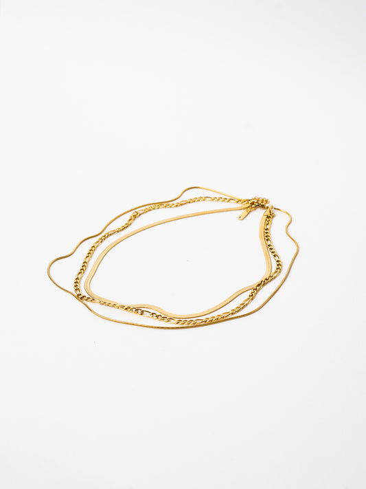 Harmony layered Chains | Gold