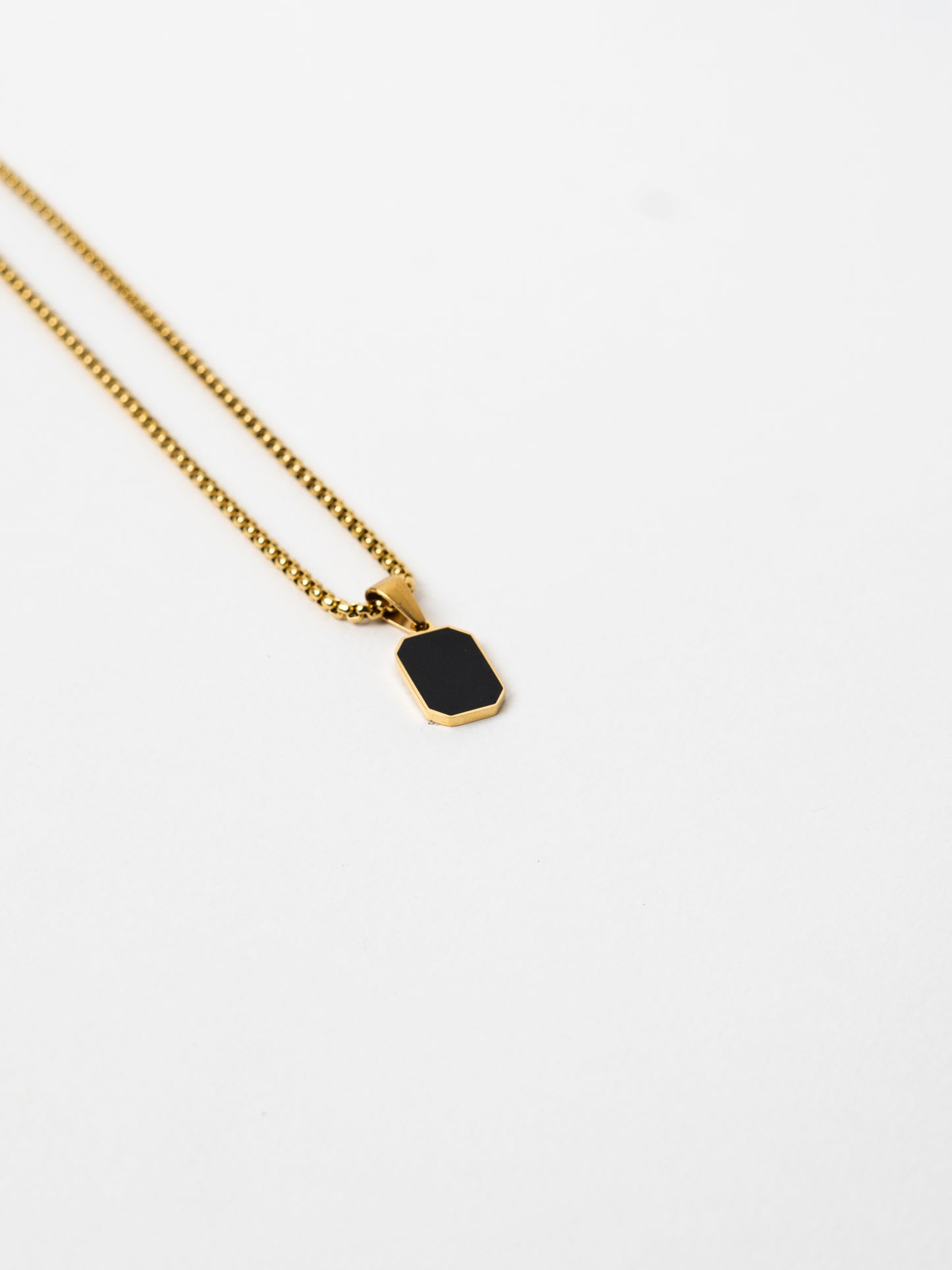 Midnight Pendant and chain | Gold or Silver