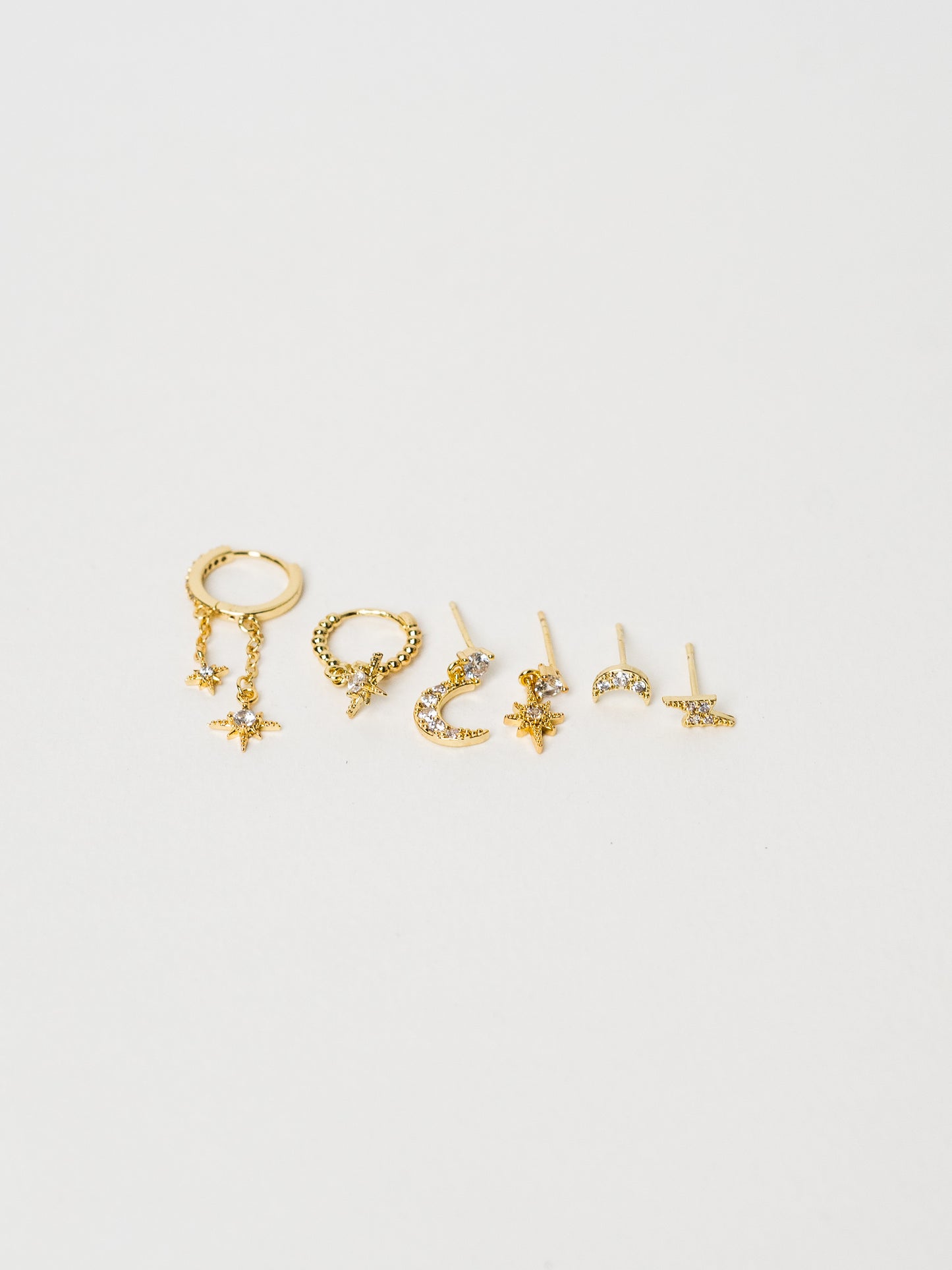 Celestial Earring Set | Gold